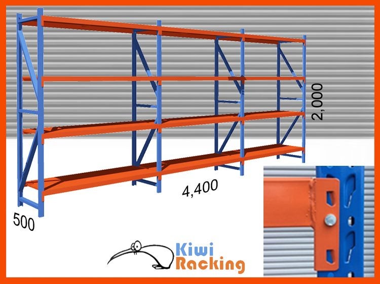 Garage storage Shelving 4.40mx2m x0.5m 1500KG Carousel 1