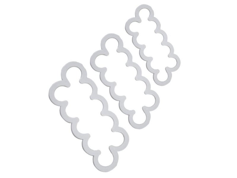 3D Rose Making Fondant Cutter Cake Sugarcraft Mould 3Pcs Carousel 2