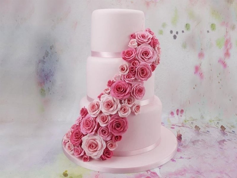 3D Rose Making Fondant Cutter Cake Sugarcraft Mould 3Pcs Carousel 10