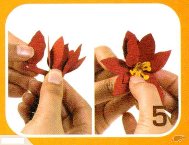 Cuttlebug Poinsettia Quilling Kit 20-01417 Carousel 10