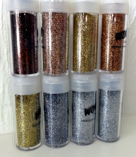 WOW - Glitter Set of 8 Extra Fine Glitter Tubes by American Crafts AC-27381 Carousel 2