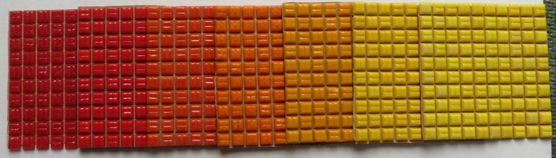 700 red orange yellow 10mm vitreous mosaic tiles628647294287381112