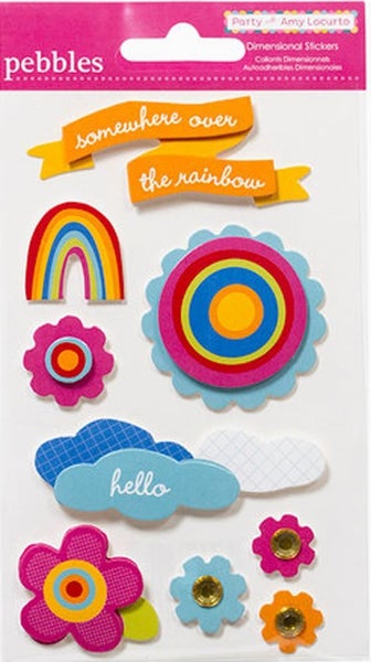 American Crafts - Pebbles - Party with Amy Locurto 7 Piece Assortment - PB-AMY Carousel 2