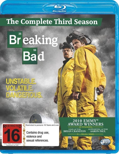 BREAKING BAD - THE COMPLETE THIRD SEASON (BLU-RAY) Carousel 1