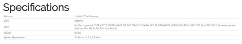 Targus ACB75AU Bluetooth 4.0 Adapter Carousel 3