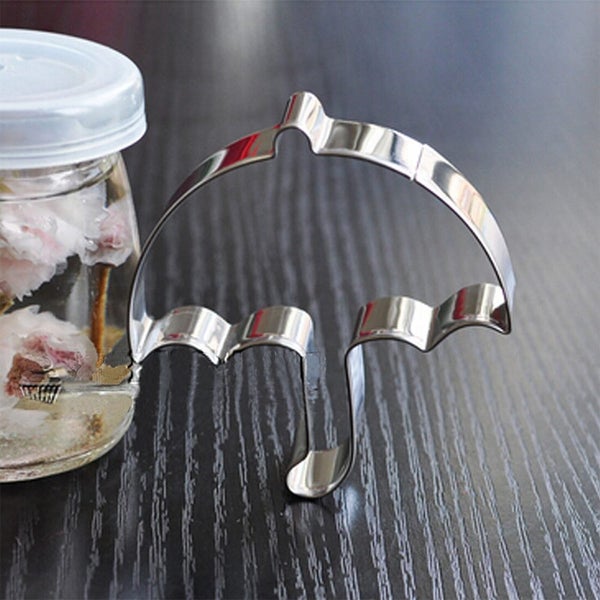 Umbrella Stainless Steel Cookie Cutter Cake Decorating Mold Tool Carousel 1