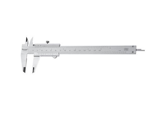 Starrett Vernier Caliper 0-150mm / 6" Grad. 1/128" & 0.05mm Carousel 1