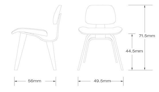 DCW dining chair Carousel 4