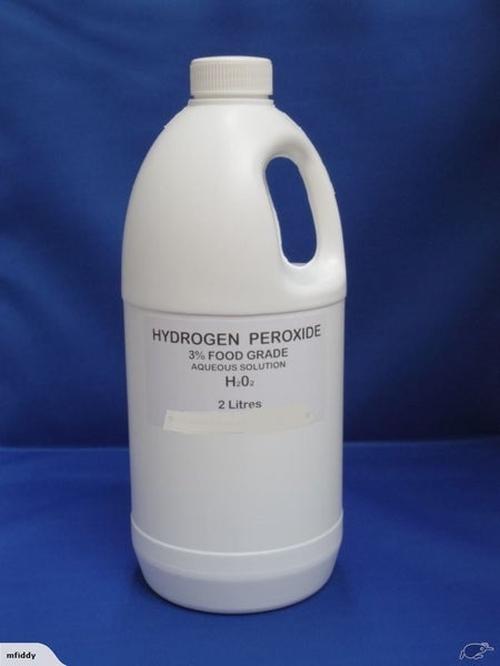 Hydrogen Peroxide H202 H2O2 3% Food Grade 2 litre Carousel 1