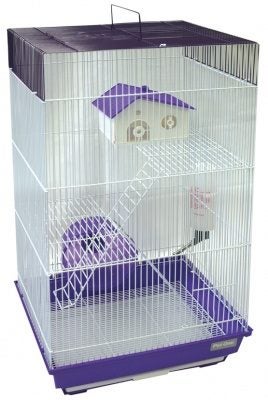 Pet One Mouse Cage Large 34.5X28X64CM Carousel 1