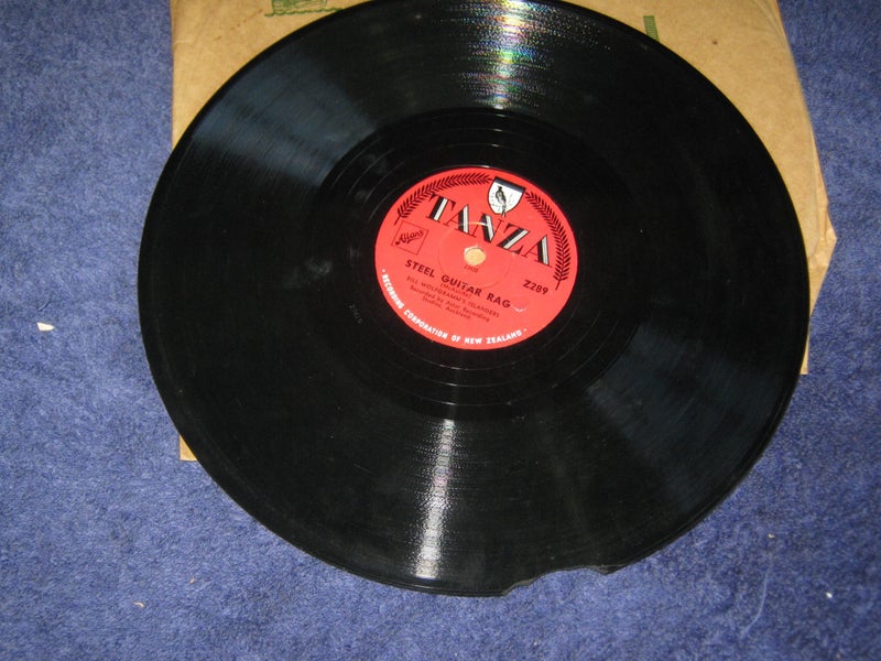 TANZA 1950s 78rpm Record Daphne Walker with Bill Wolfgram Z289 Carousel 2