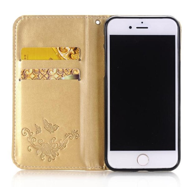 iPhone 5c Premium Embossing wallet leather case Carousel 9