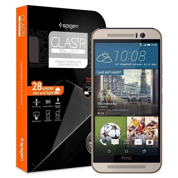 Spigen HTC One M9 Premium Tempered Glass Screen Protector Carousel 1