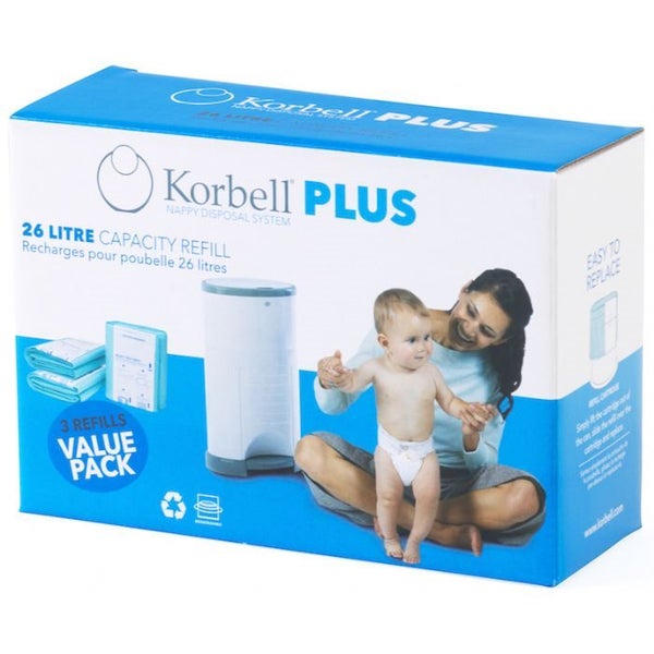 Korbell Plus Refills 3 pk BRAND NEW Carousel 1
