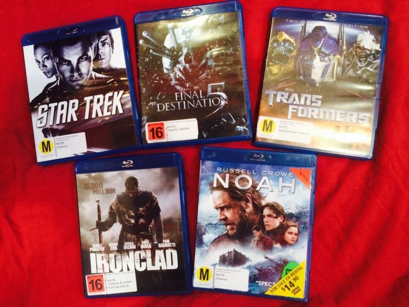 Bulk Blu Ray movies #2 Carousel 1