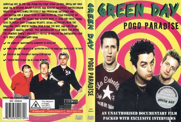 GREEN DAY - POGO PARADISE [LIMITED EDITION] (DVD) Carousel 1