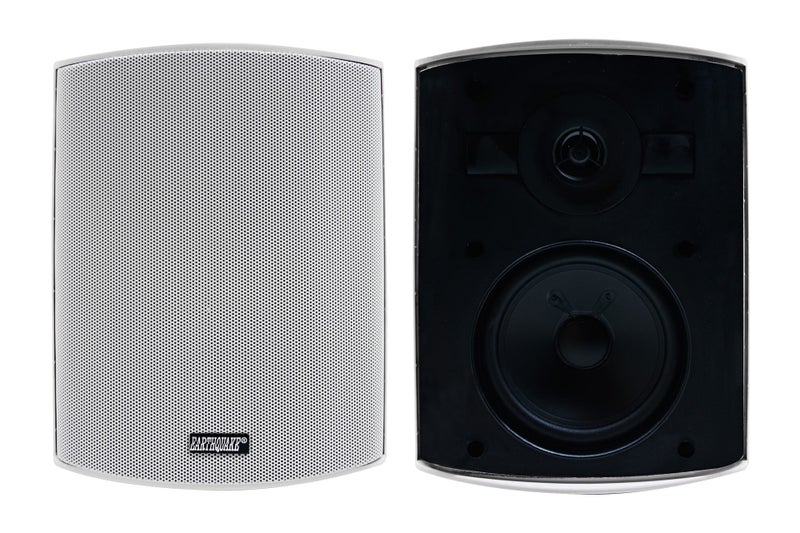 Aws 6 5 Indoor Or Outdoor Box Speakers Black Trade Me