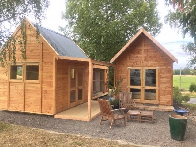ALLWOOD SHEDS TIMBER MEZZANINE FLOOR SLEEPOUT - NEW ZEALAND MADE Carousel 2