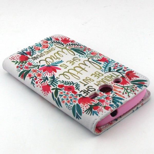 Galaxy CORE LTE case wallet leather case printed Carousel 6