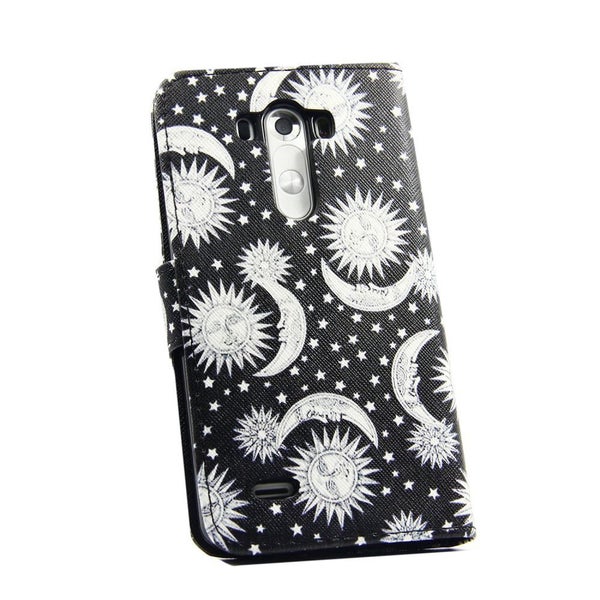 LG G3 case wallet leather case printed Carousel 1