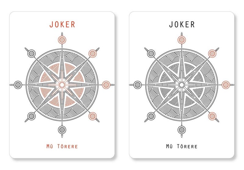 Hello Tiki Playing cards, 1st edition. All four decks ( W1, W2, R1, R2 ) Carousel 20