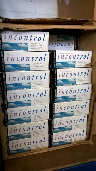 5 Pairs Mens "In Control" Light Incontinence Protection-Small Only Carousel 2
