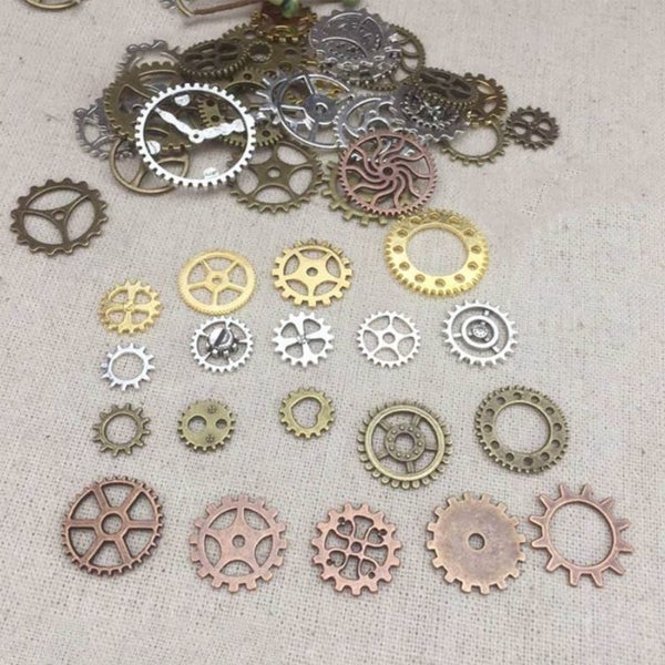 4Pack Altered Art Crafts Steampunk Jewellery Watch Parts Cogs (50g/Pack)62978587371395111