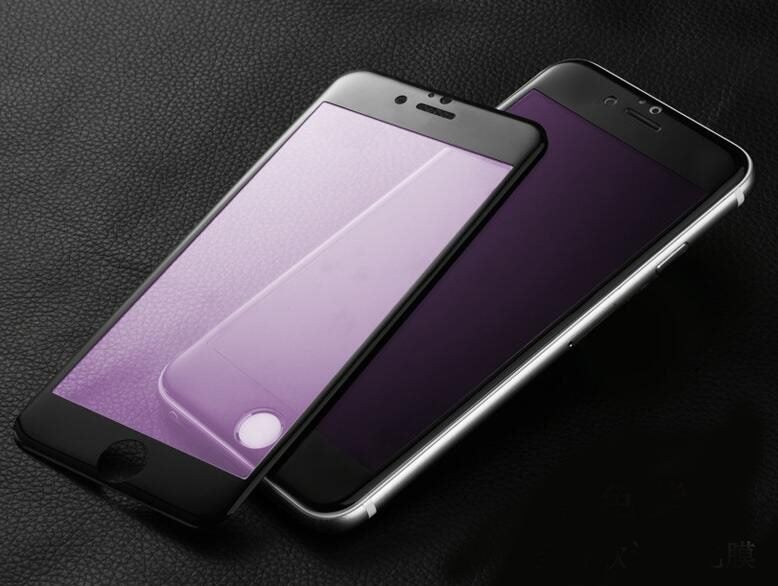 iPhone 6 Plus / 6s Plus Purple Light Tempered GLASS Screen Protector Carousel 1