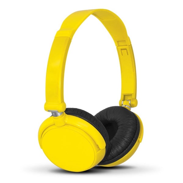 Headphones Pulsar Brand Premium Sound Yellow Trade Me