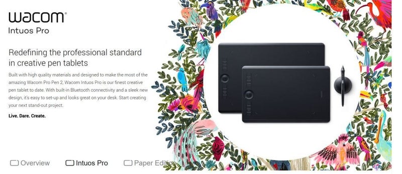 Wacom Intuos Pro PTH660 Medium with Wacom Pro Pen 2 technology Carousel 2