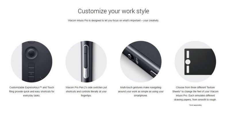 Wacom Intuos Pro PTH660 Medium with Wacom Pro Pen 2 technology Carousel 8
