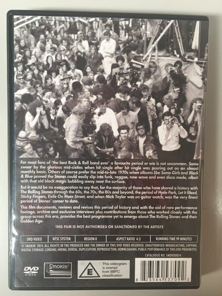 The Rolling Stones 'A Golden Age' DVD Carousel 2