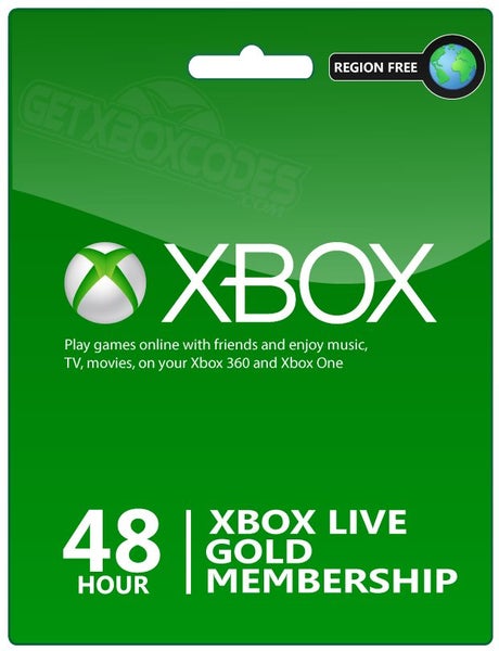 48-hour Xbox Live GOLD Subscription (play online) Carousel 1