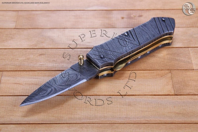 Damascus Knife - Gypsy Carousel 4