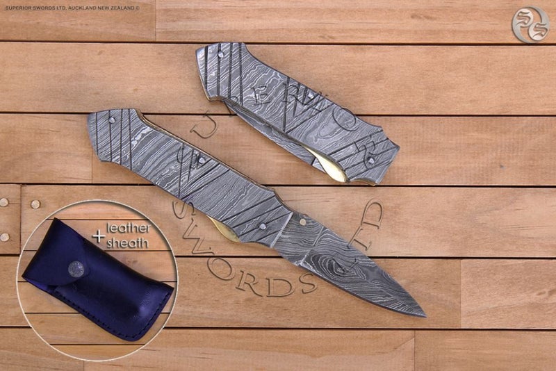 Damascus Knife - Gypsy Carousel 1