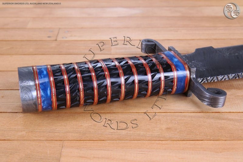 Damascus Knife - Wild West Carousel 2