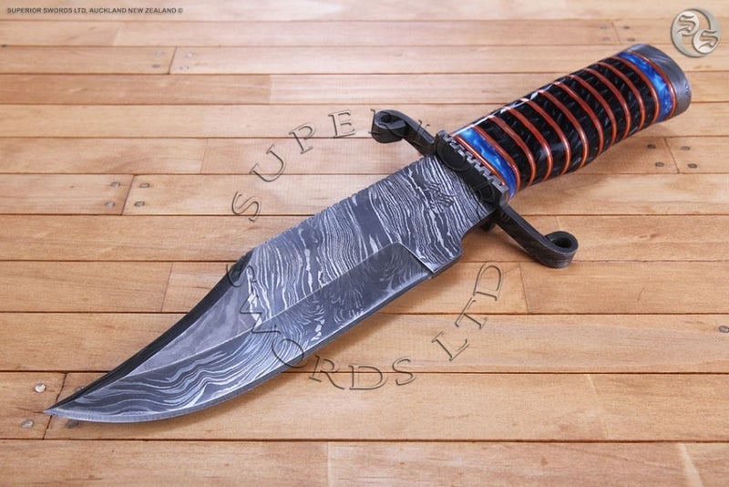 Damascus Knife - Wild West Carousel 4