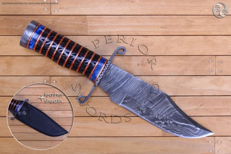 Damascus Knife - Wild West Carousel 1
