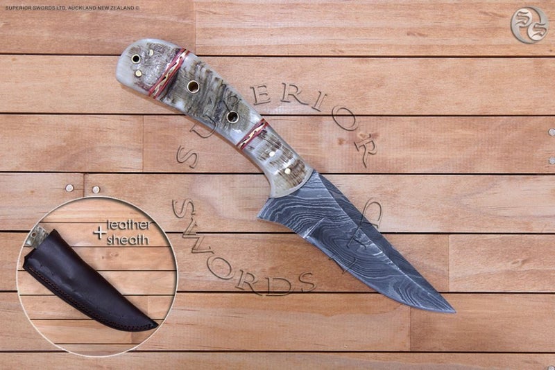 Damascus Knife - Krios I Carousel 1