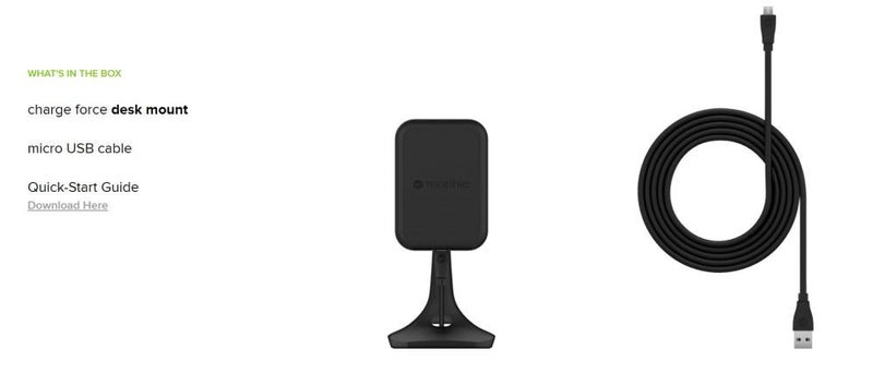 Mophie Wireless Charging Charger Qi Carousel 2