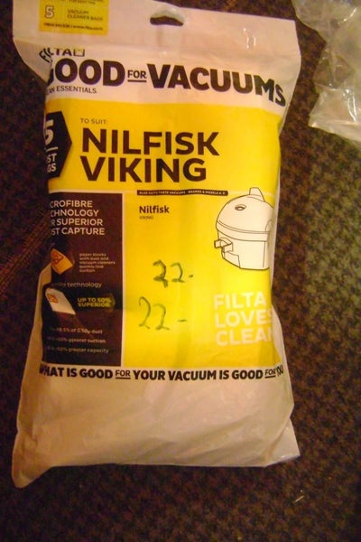 NILFISK VIKING/ PACVAC VACUUM BAGS Carousel 1