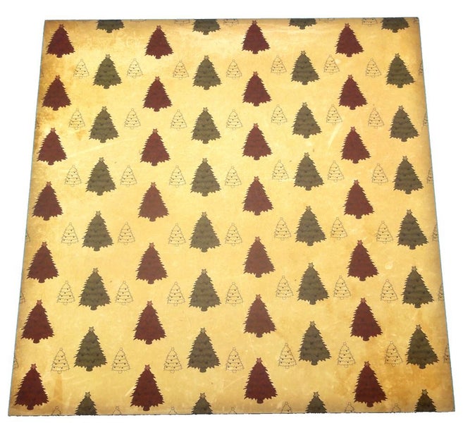 Christmas Themed Papers by Karen Foster Design - Little Trees 6 pk - 64292 Carousel 2