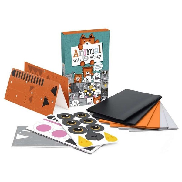Animal Gift Wrapping Kit - CLEARANCE Carousel 1
