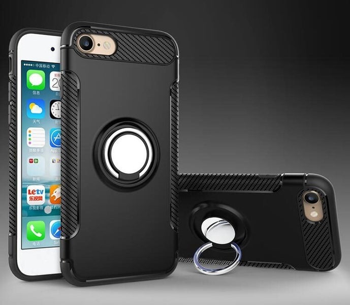 iPhone 6 / 6s Plus Shockproof Hybrid 360° Ring Rotate Kickstand Case Cover Carousel 1