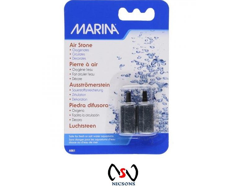 Marina Air Stone Cylinder 2.84cm / 2pc Carousel 1