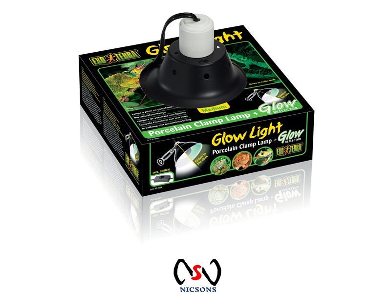 Exo Terra Reptiles Glow Light Medium 21CM Up To 150W Carousel 1