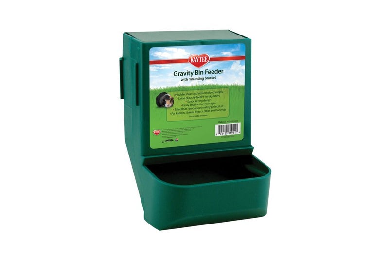 Kaytee Gravity Bin Feeder with Bracket Carousel 1