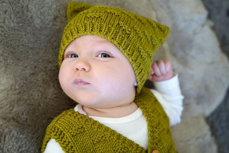 Little Cupcakes - Theodore Vest and Hat - Bc68 Carousel 2