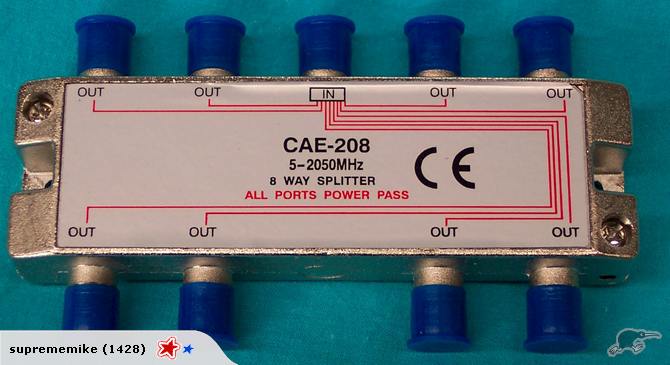 Splitter 8wayF connect Power Divider Carousel 1