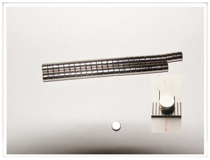 Neodymium Magnets N45 D5x3mm QTY44 Carousel 1